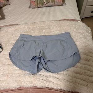 Womens lulu lemon speed up shorts